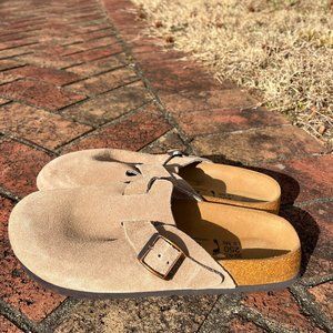 Betula By Birkenstocks Boston Clogs Tan Women's 39